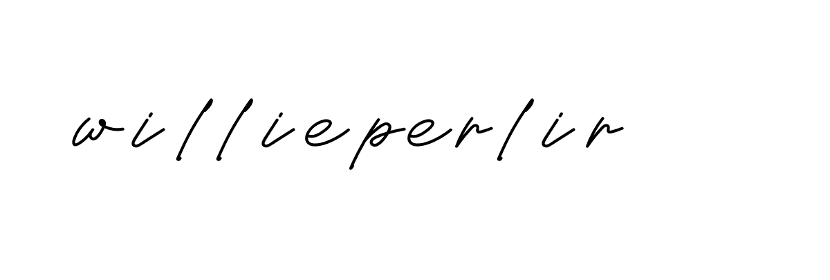 Signature of willieperlir