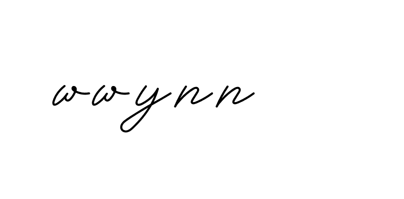 Signature of wwynn