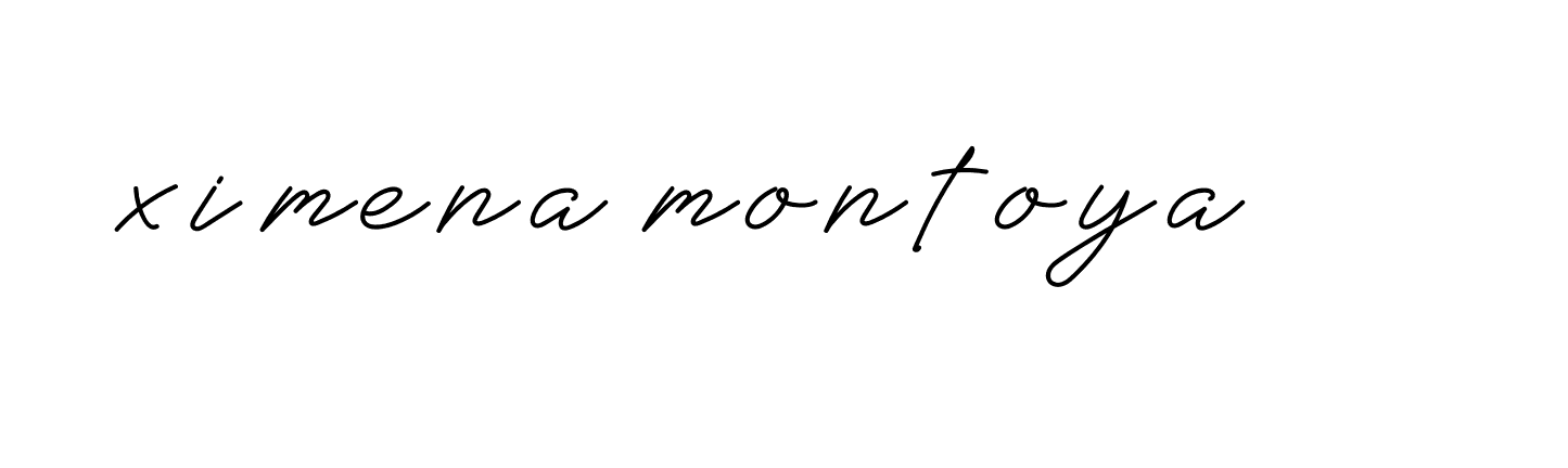 Signature of ximena-montoya