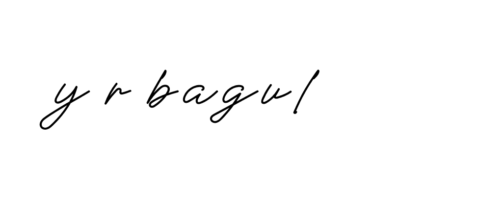 Signature of y-r-bagul