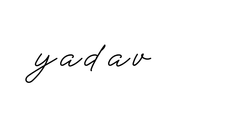 Signature of yadav