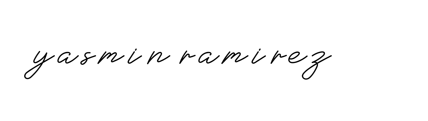 Signature of yasmin-ramirez