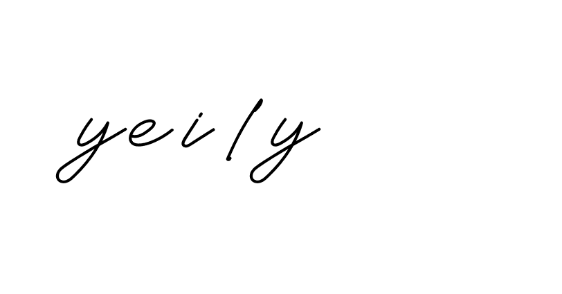 Signature of yeily-