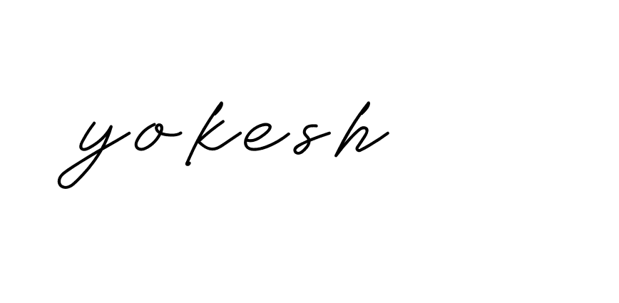 Signature of yokesh