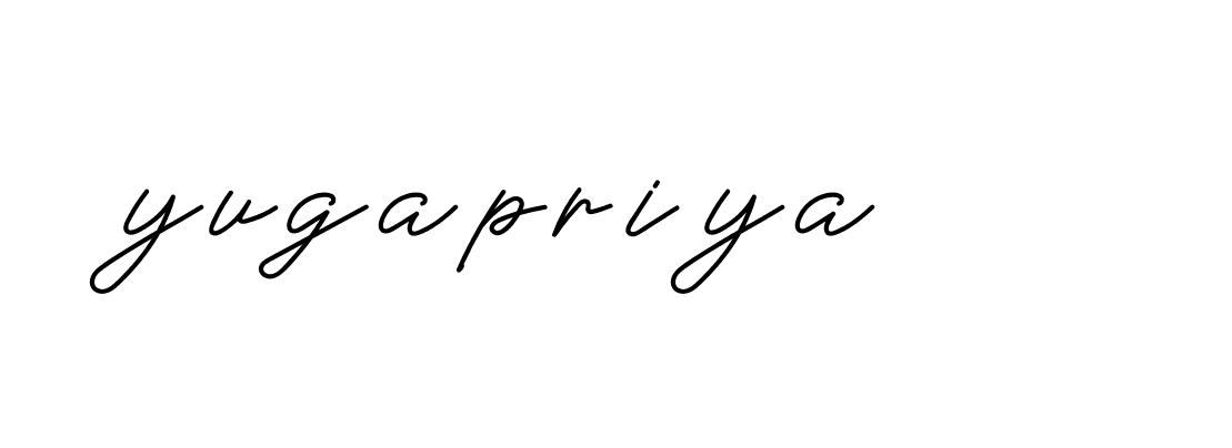 Signature of yugapriya