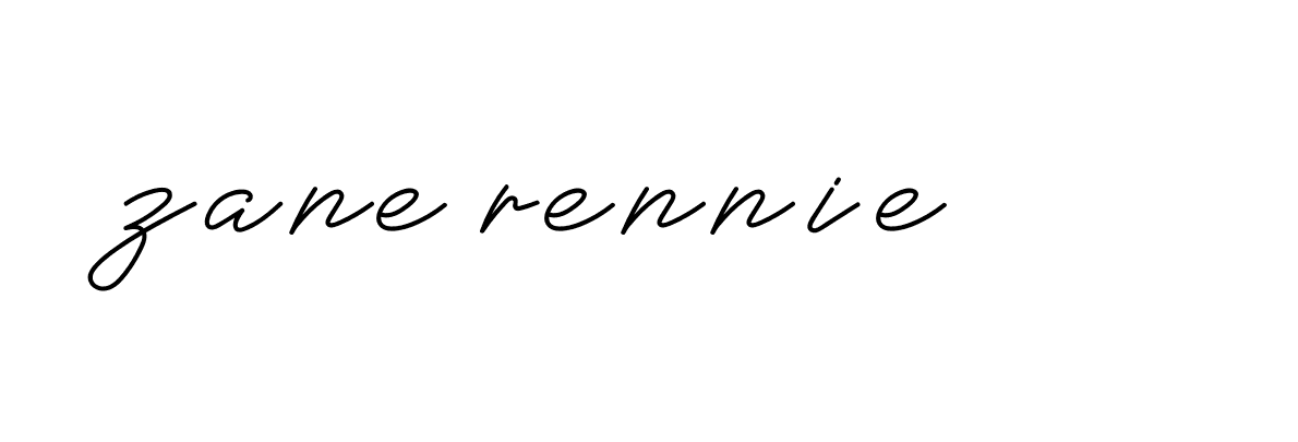 Signature of zane-rennie