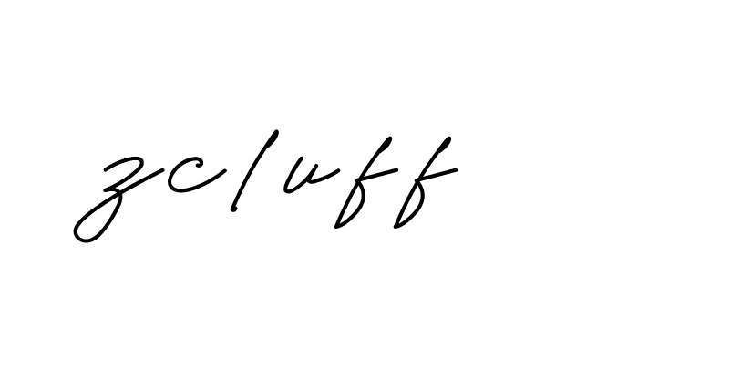 Signature of zcluff