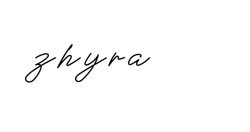 Signature of zhyra