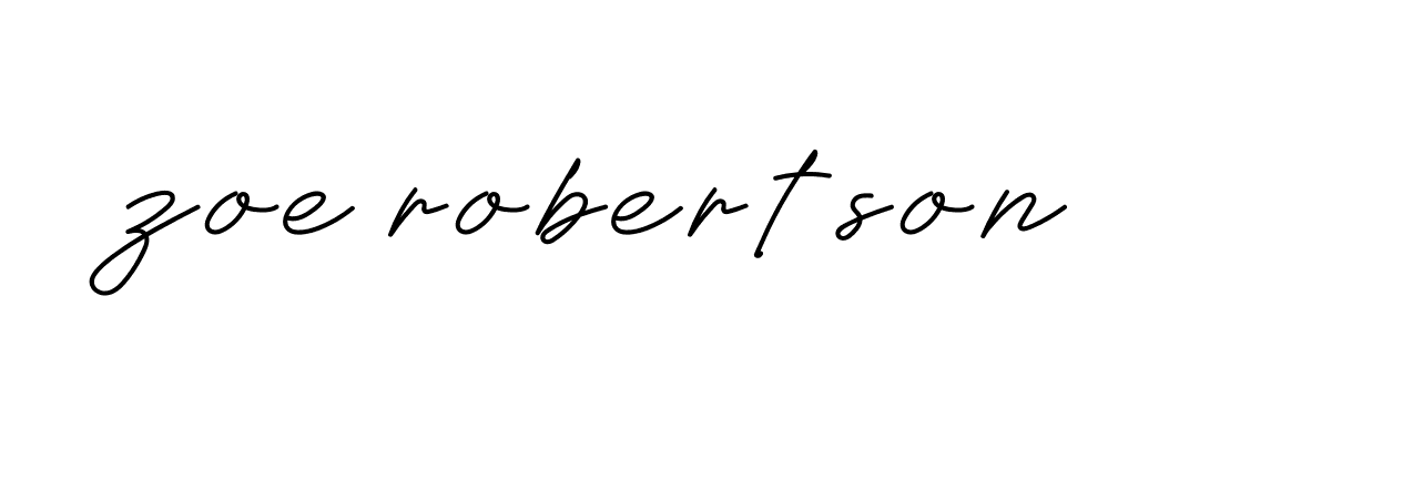 Signature of zoe-robertson