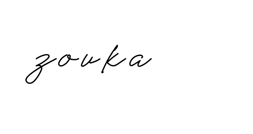 Signature of zouka