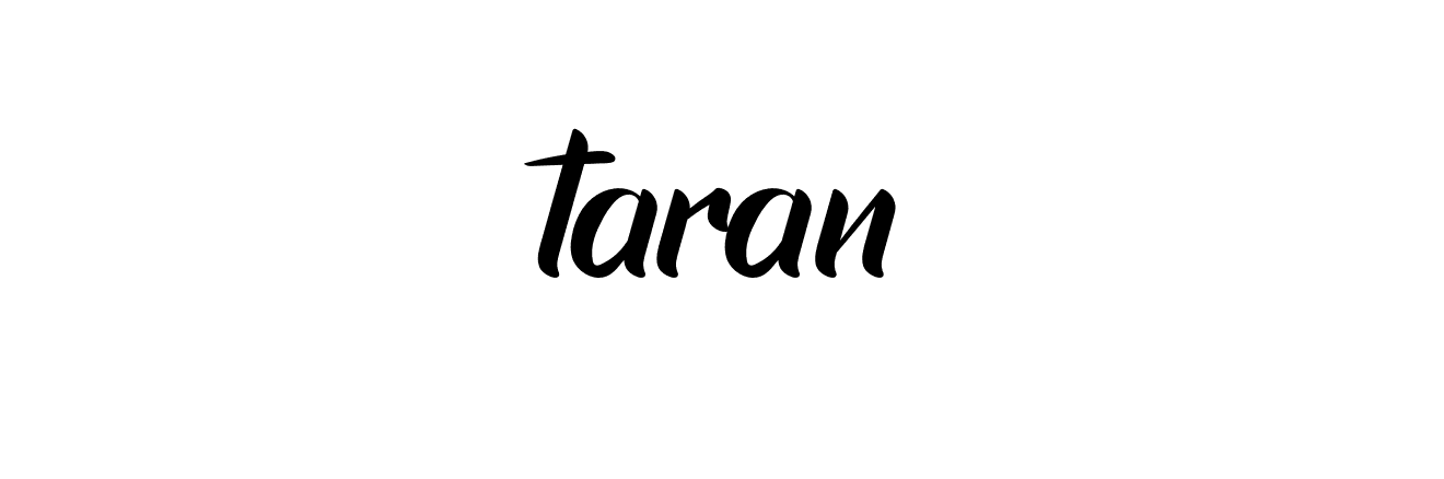 Signature of -----------taran