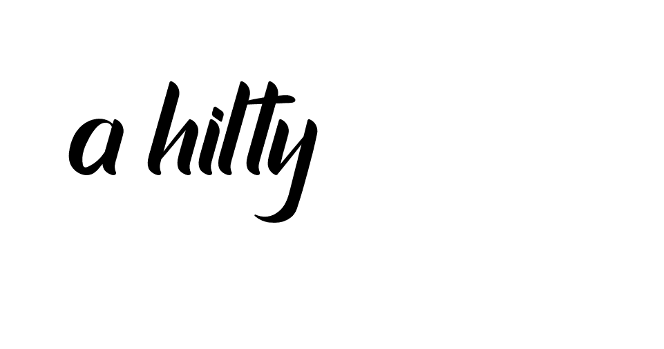 Signature of a-hilty