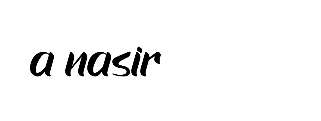 Signature of a-nasir-