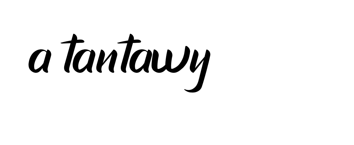 Signature of a-tantawy