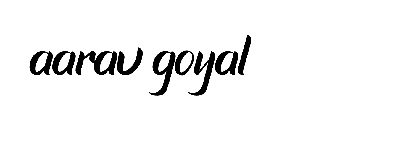 Signature of aarav-goyal