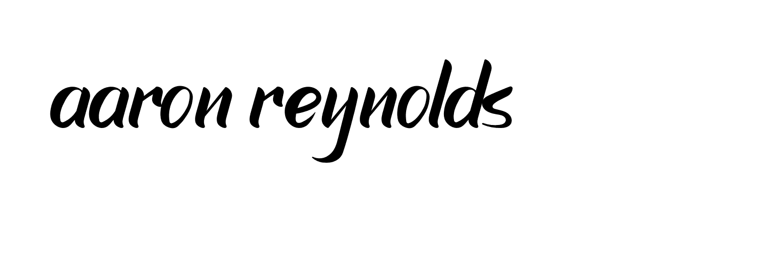 Signature of aaron-reynolds-