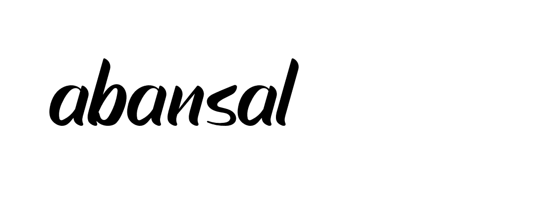 Signature of abansal