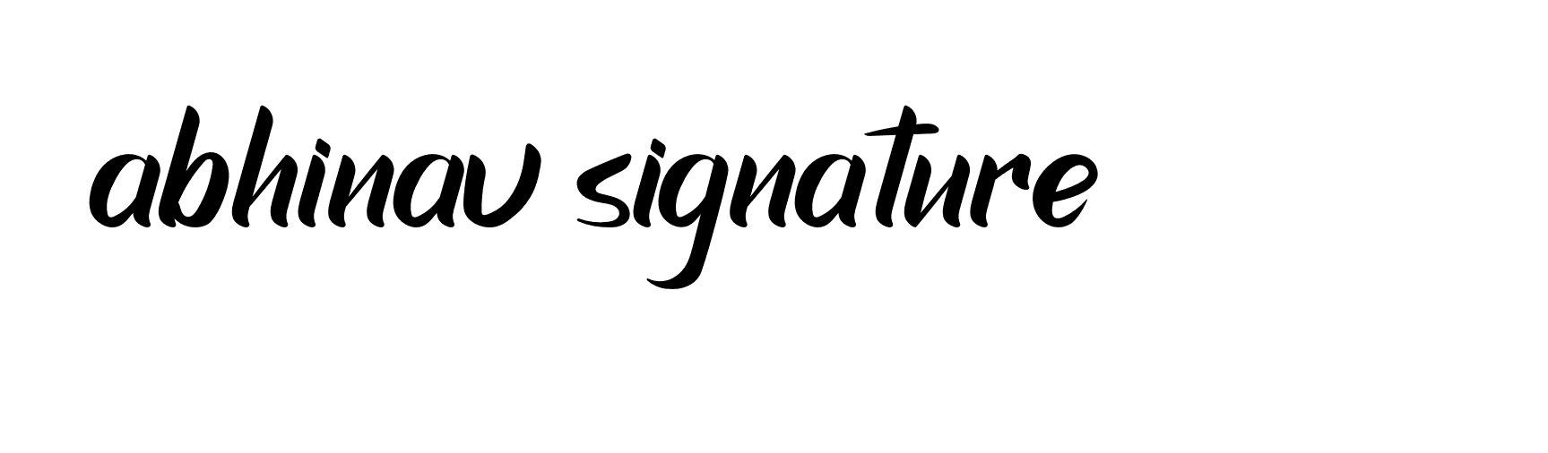 Signature of abhinav-signature