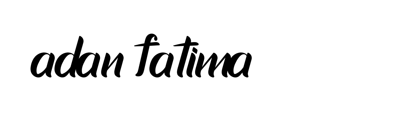 Signature of adan-fatima-