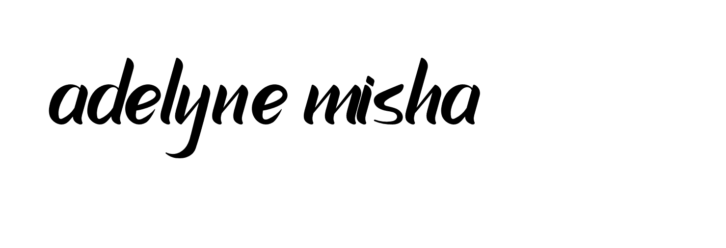 Signature of adelyne-misha