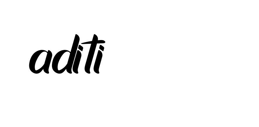 Signature of aditi-