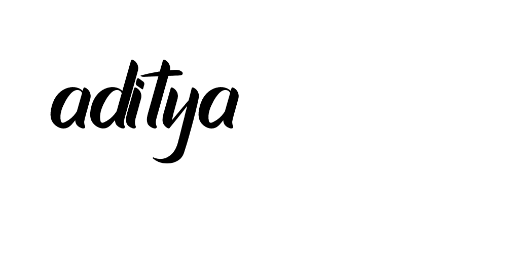 Signature of aditya-