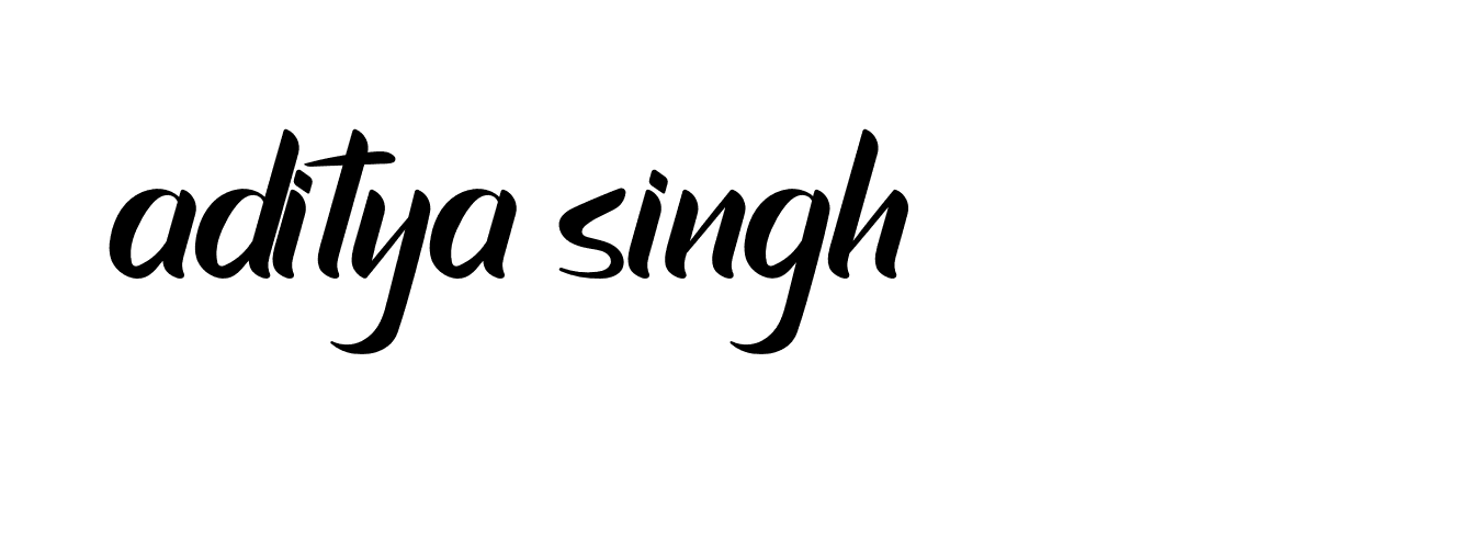 Signature of aditya-singh