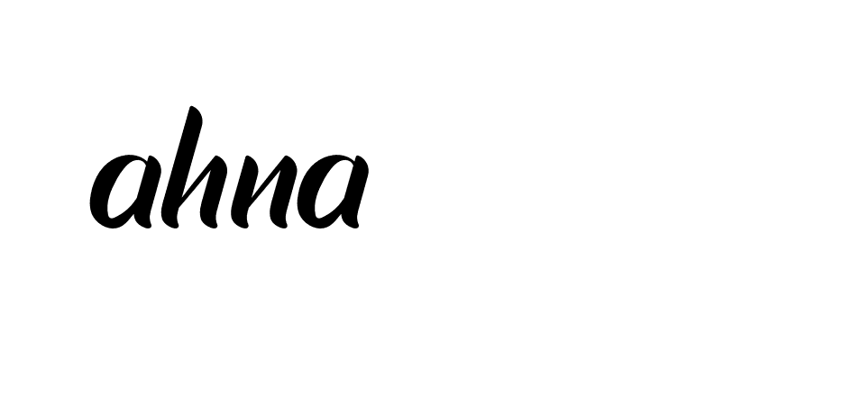 Signature of ahna-