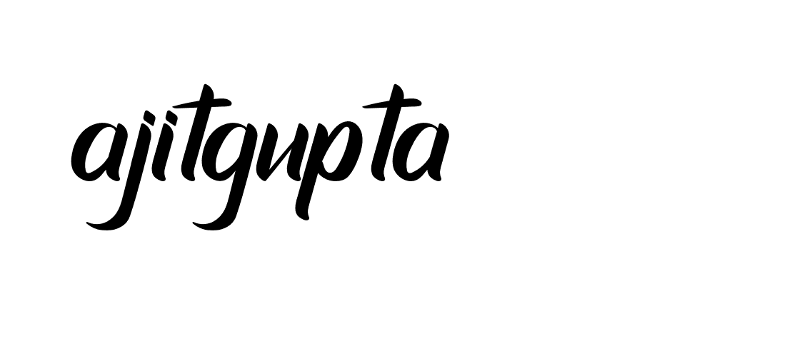 Signature of ajitgupta