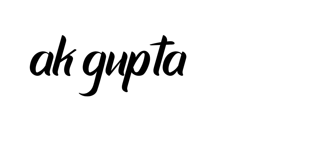 Signature of ak-gupta