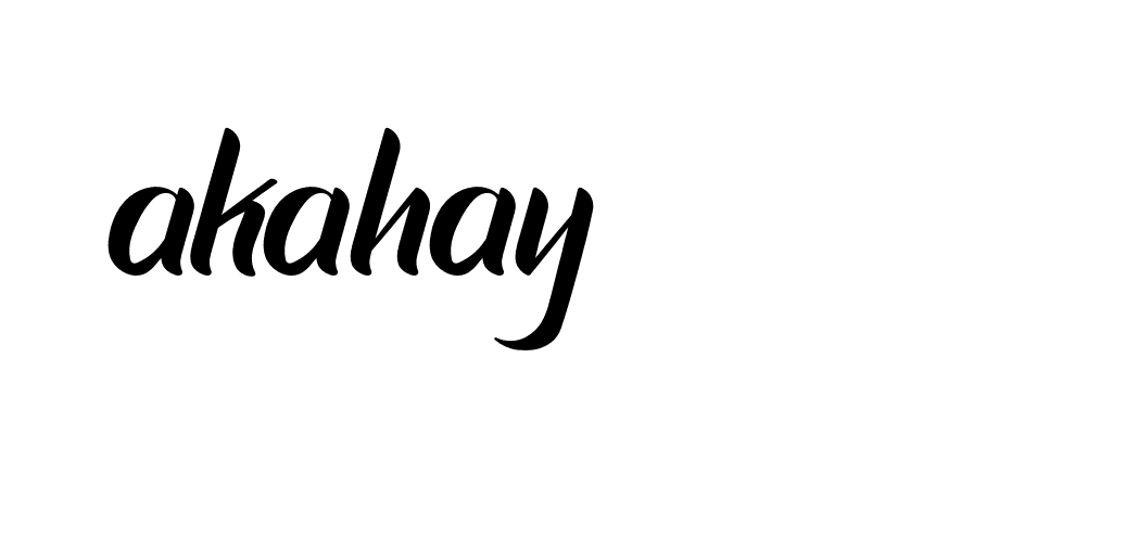 Signature of akahay