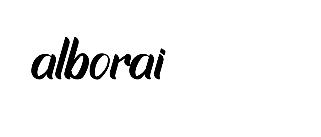 Signature of alborai