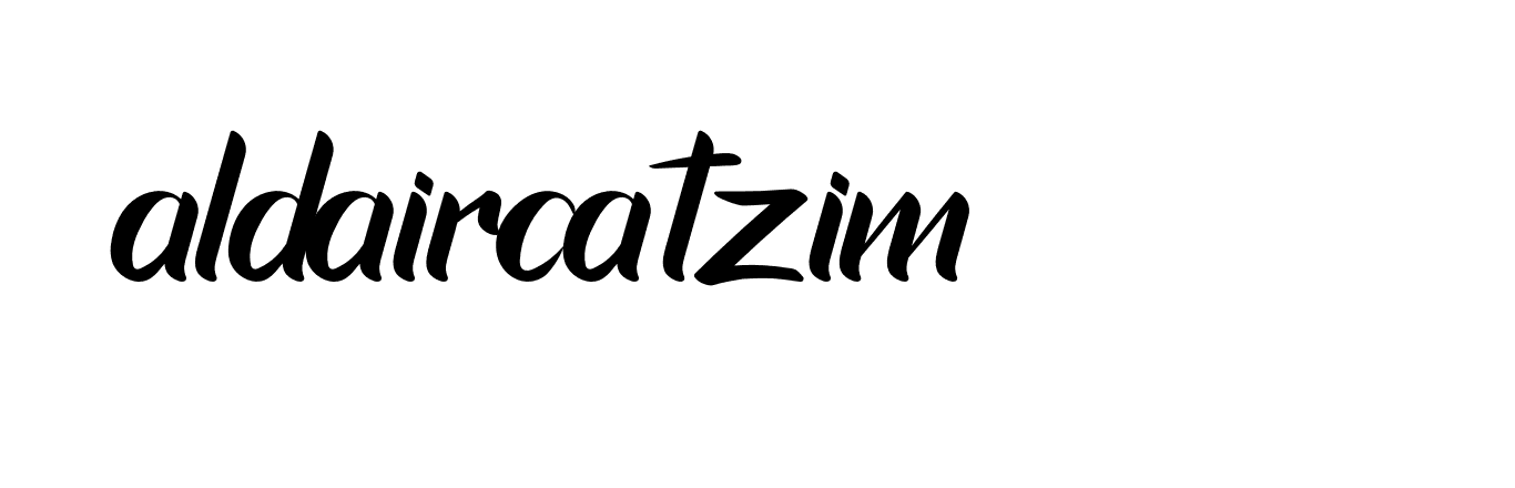 Signature of aldaircatzim