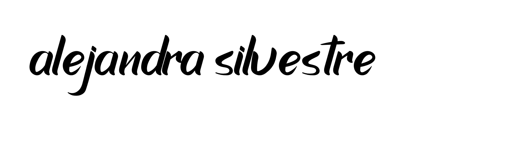 Signature of alejandra-silvestre