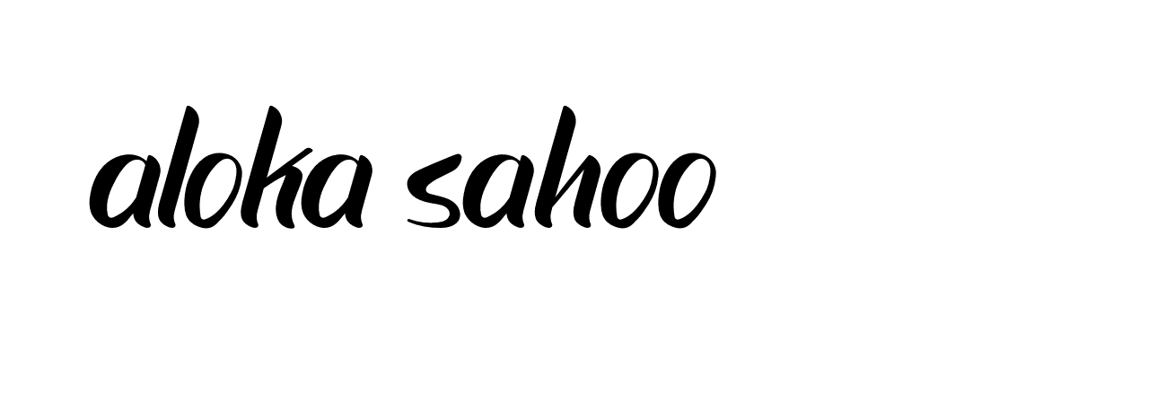 Signature of aloka-sahoo