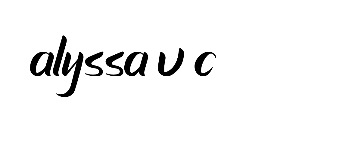 Signature of alyssa-v-c