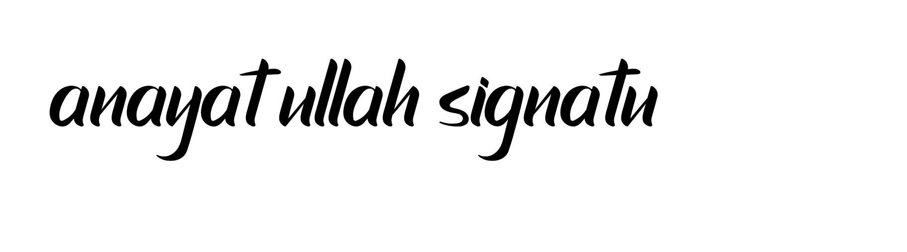 Signature of anayat-ullah-signatu