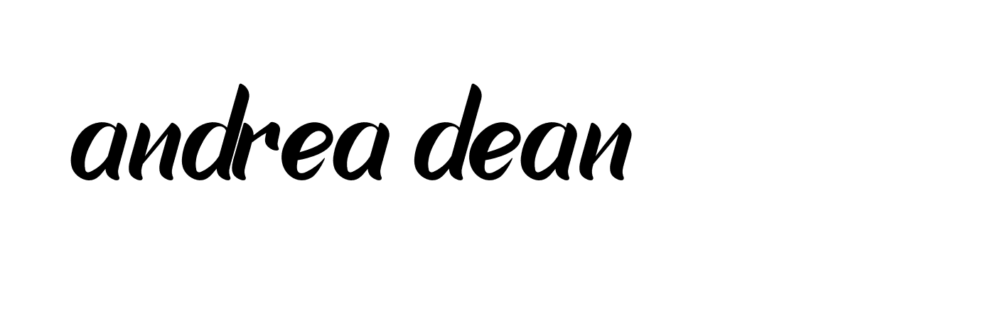 Signature of andrea-dean