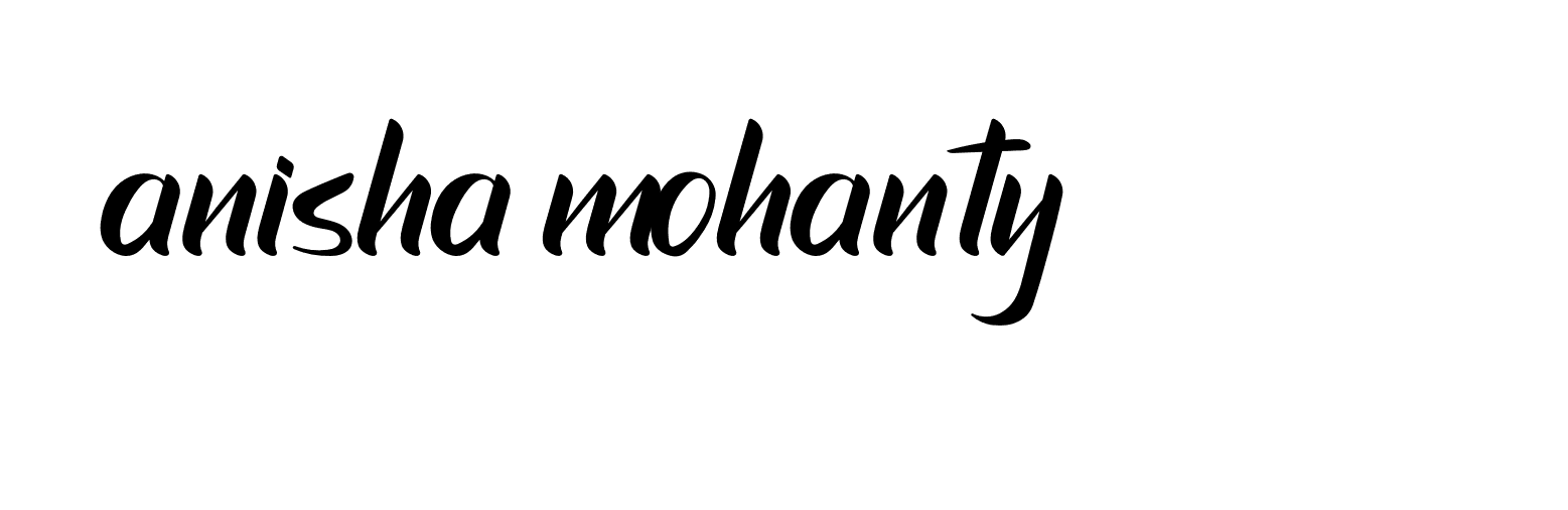 Signature of anisha-mohanty