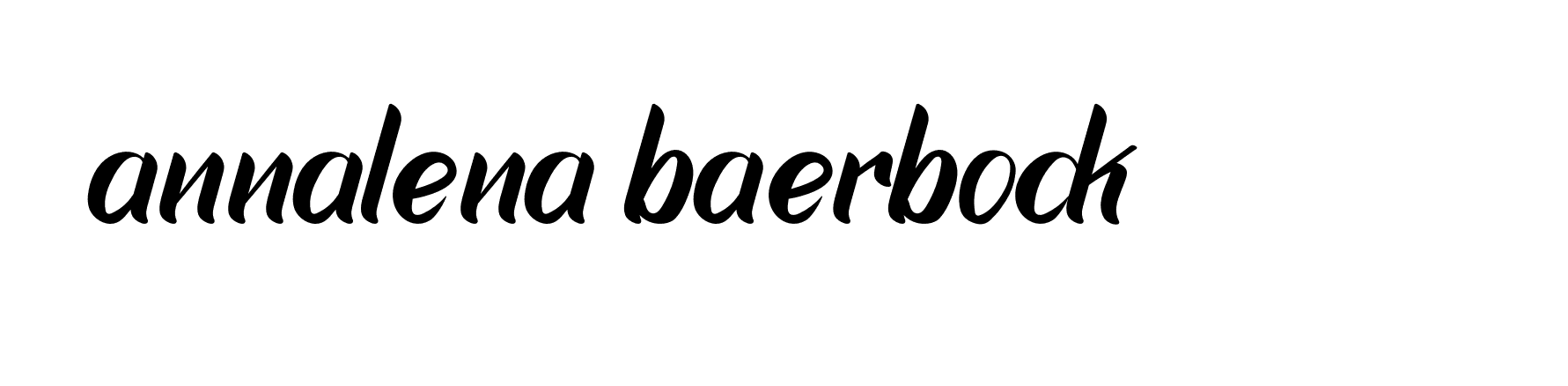 Signature of annalena-baerbock