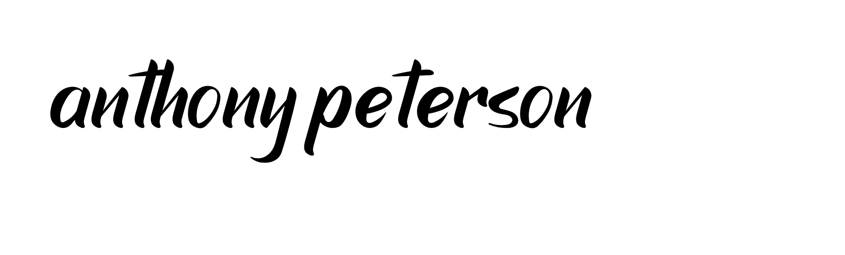 Signature of anthony-peterson