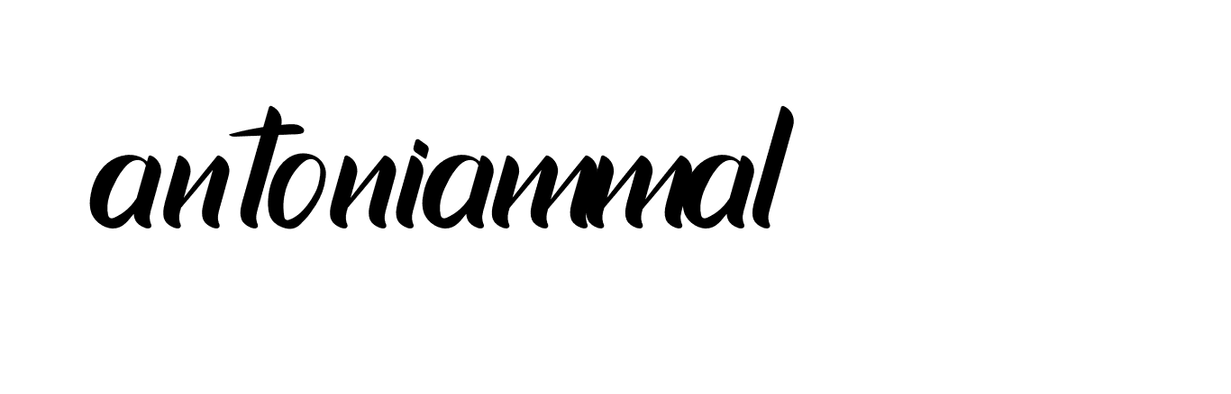 Signature of antoniammal