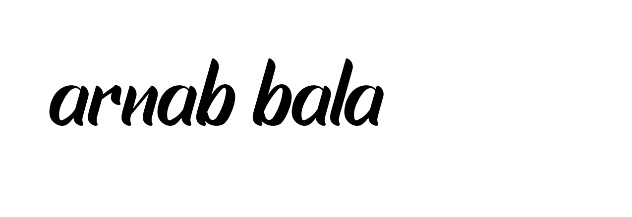 Signature of arnab-bala