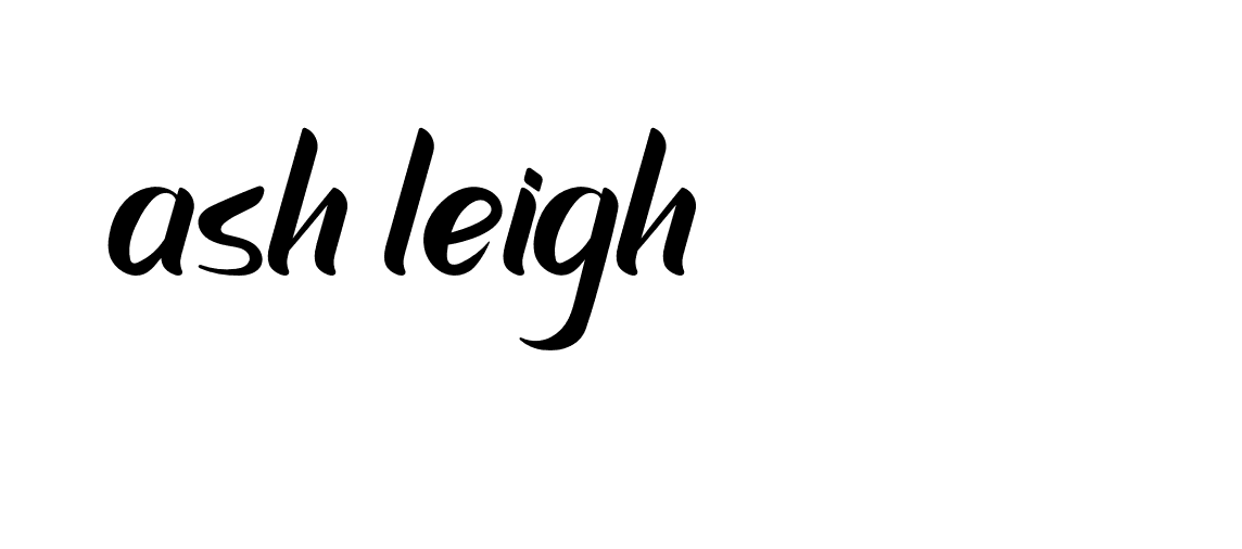 Signature of ash-leigh