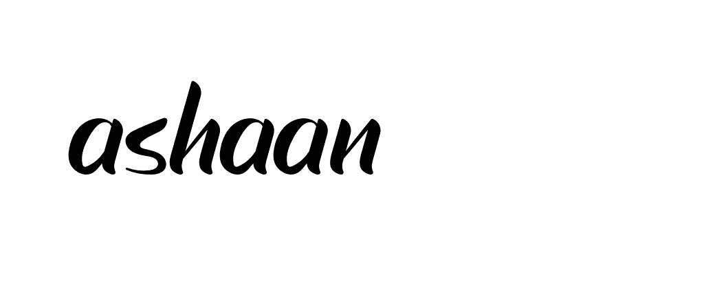 Signature of ashaan