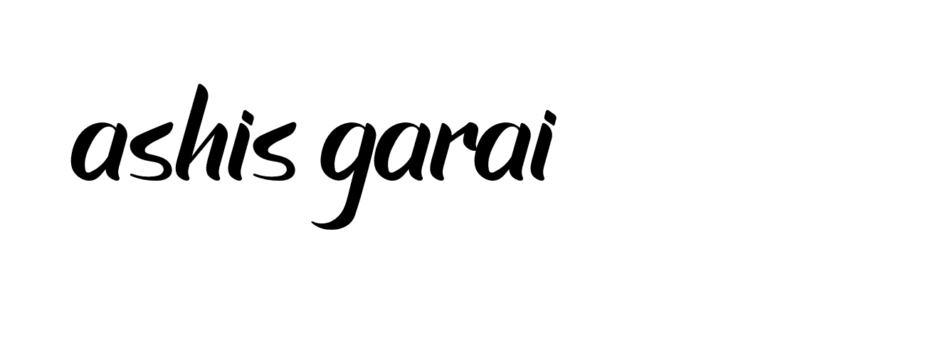 Signature of ashis-garai-