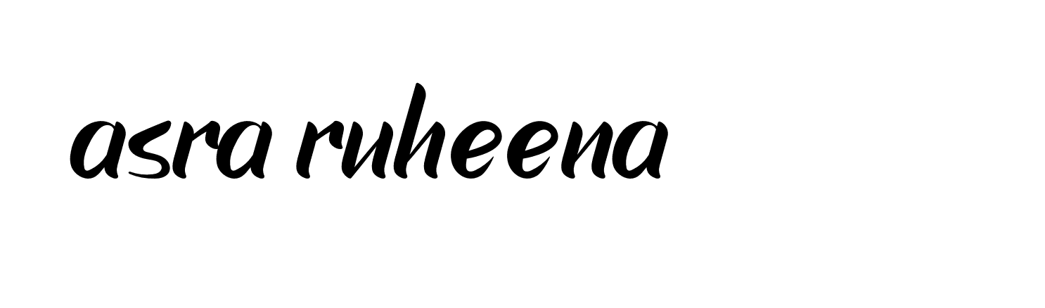 Signature of asra-ruheena-