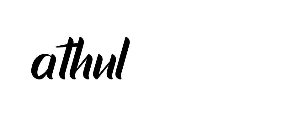 Signature of athul