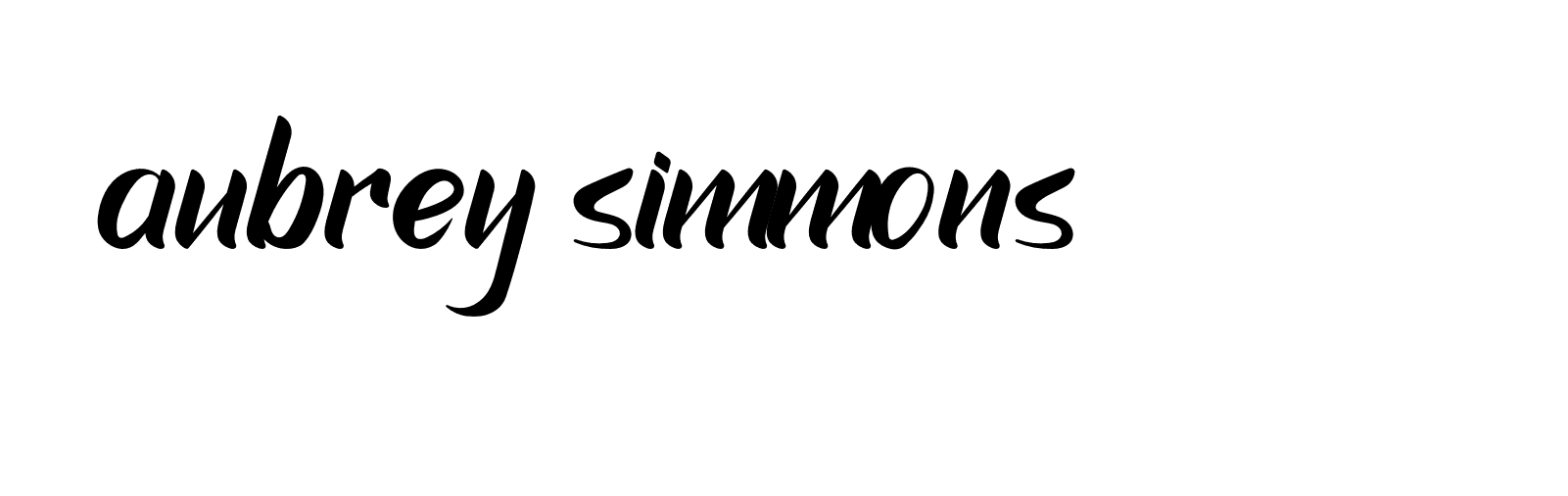 Signature of aubrey-simmons