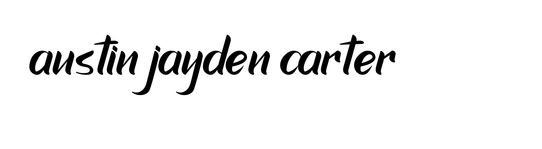 Signature of austin-jayden-carter